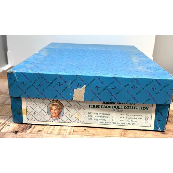 Madame Alexander First Lady Doll Collection Caloline Harrison14" In Box - Picture 6 of 6